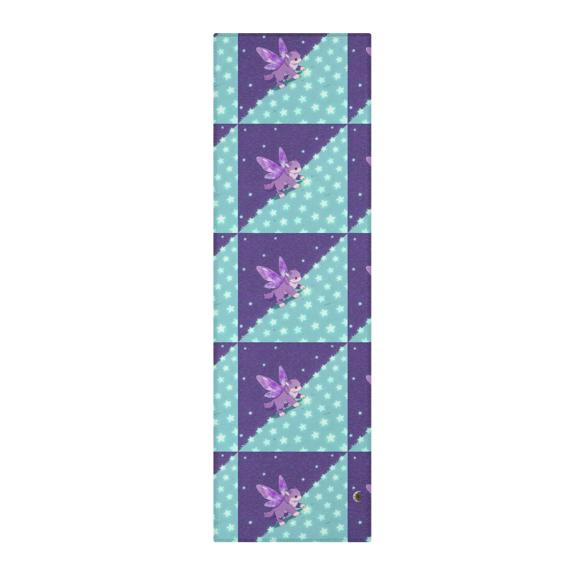 HD Violet Starwanderer Polyester Chenille Area Rug — additional view