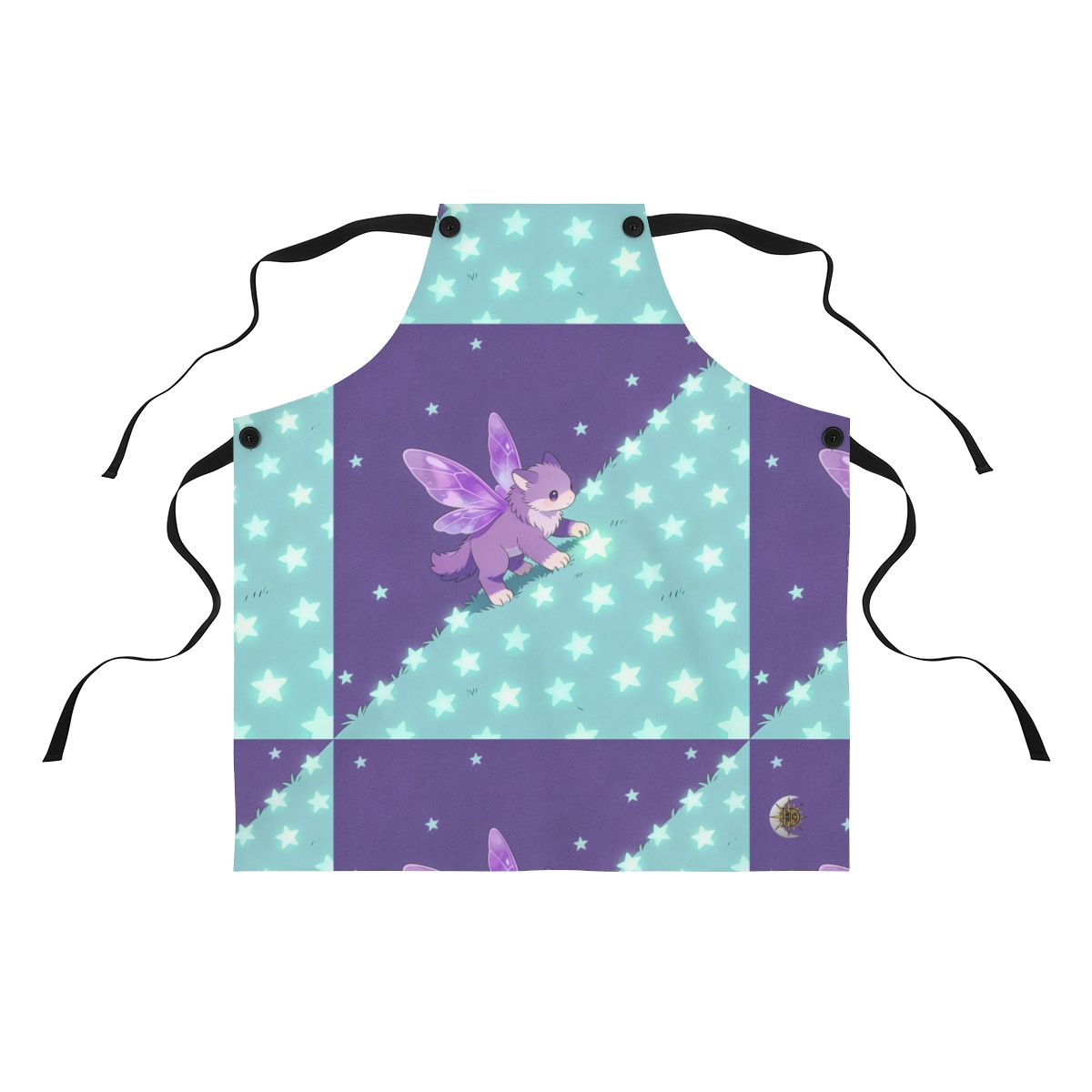 HD Violet Starwanderer Polyester Kitchen Apron