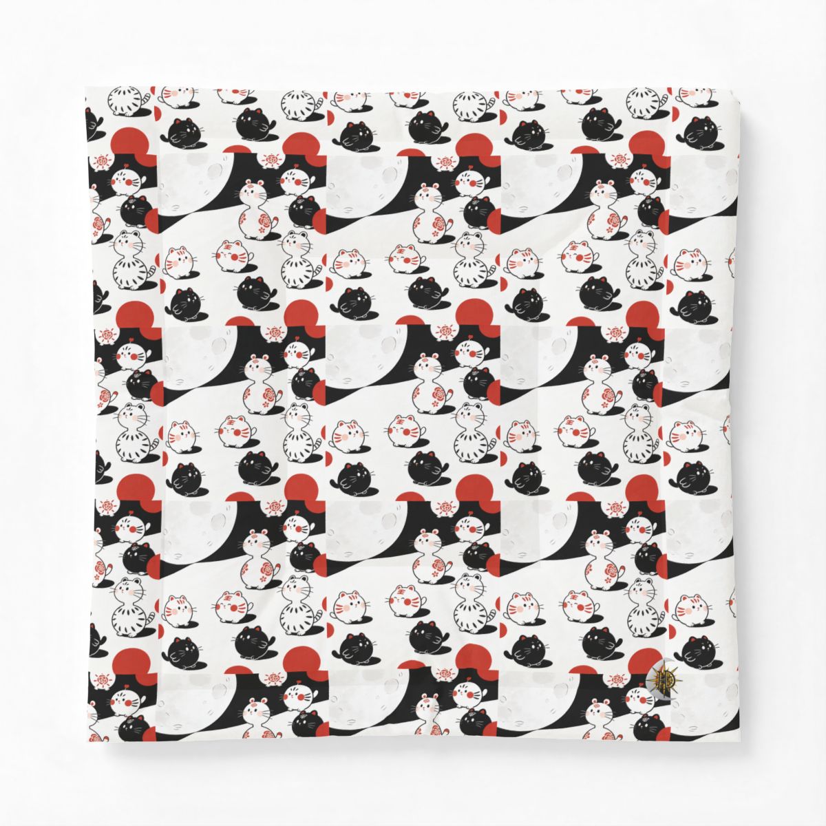 HD Moonpetal Friends Cotton-Shell Comforter — additional view
