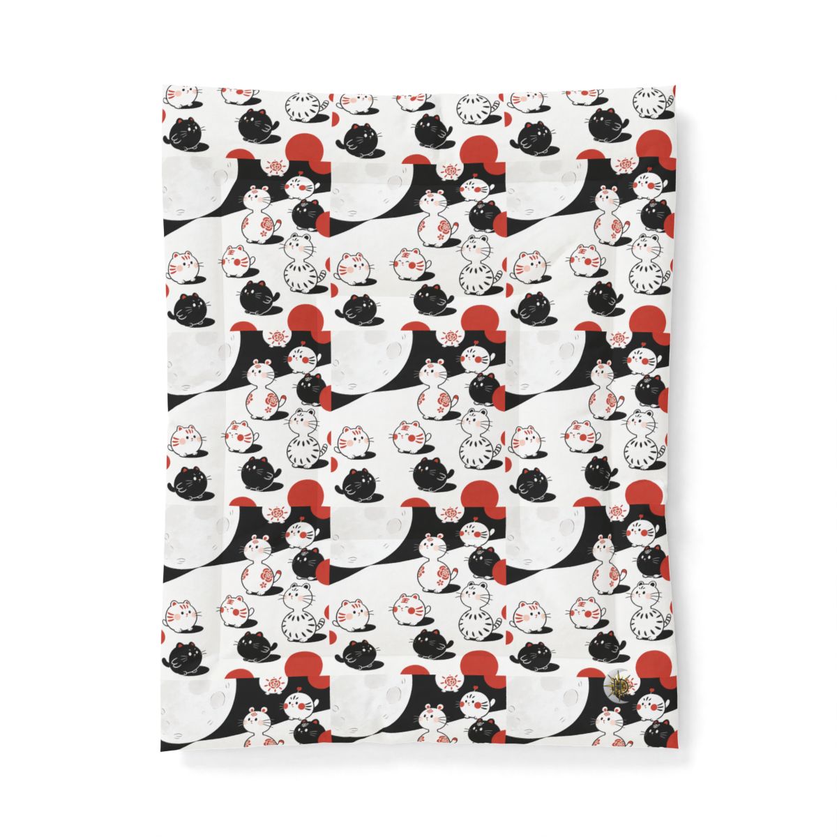 HD Moonpetal Friends Cotton-Shell Comforter — additional view