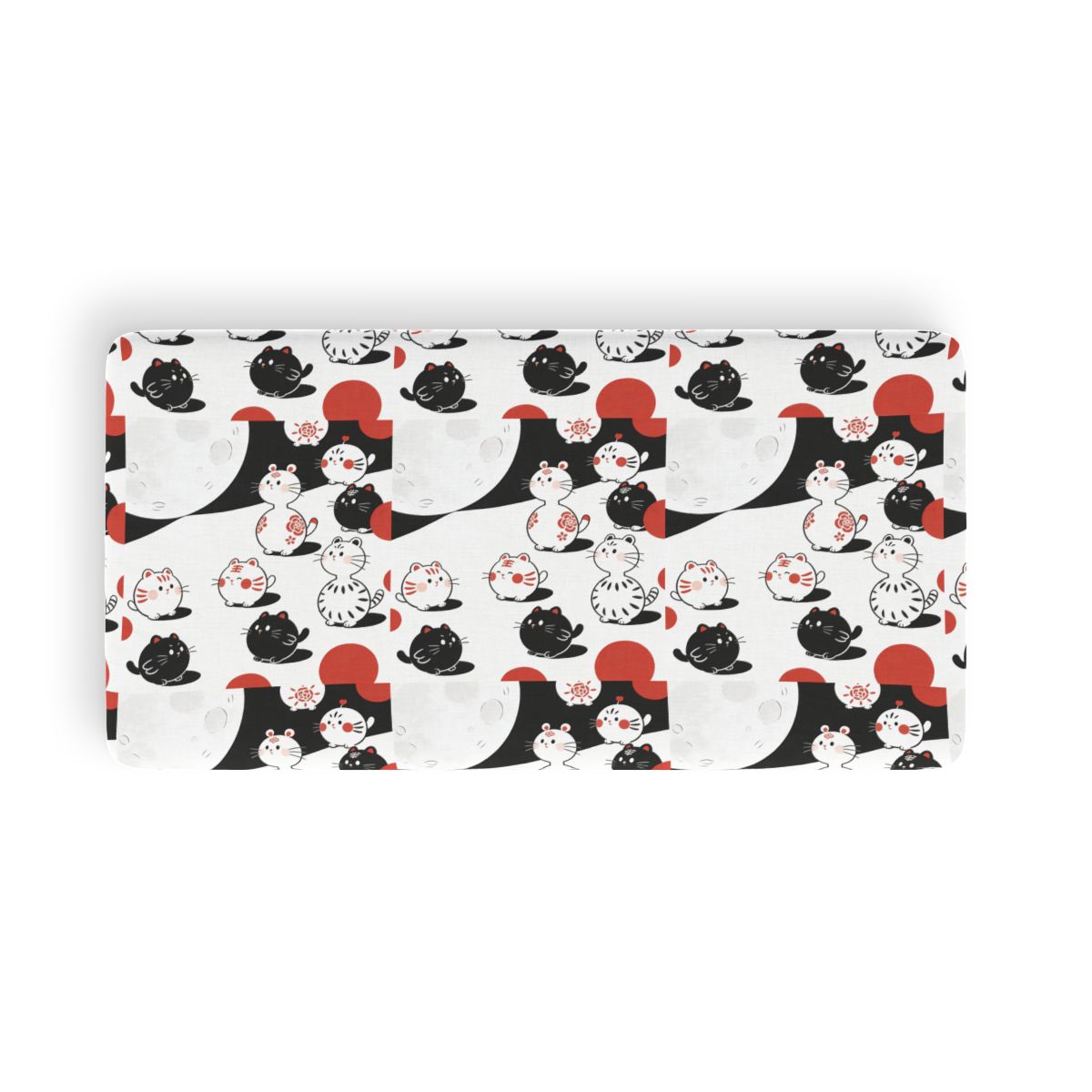 HD Moonpetal Friends Twin Jersey Fitted Sheet
