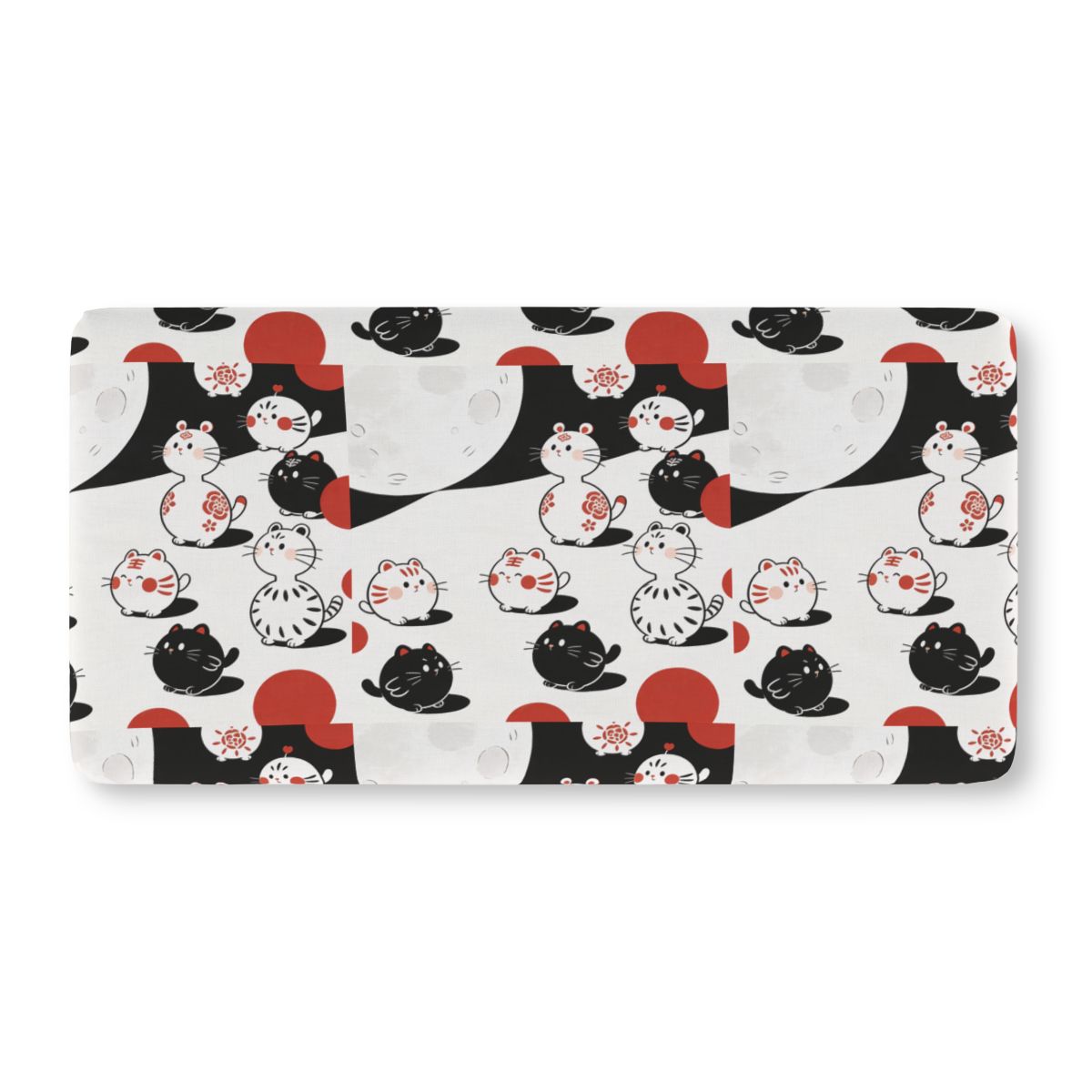 HD Moonpetal Friends Fitted Crib Sheet — additional view