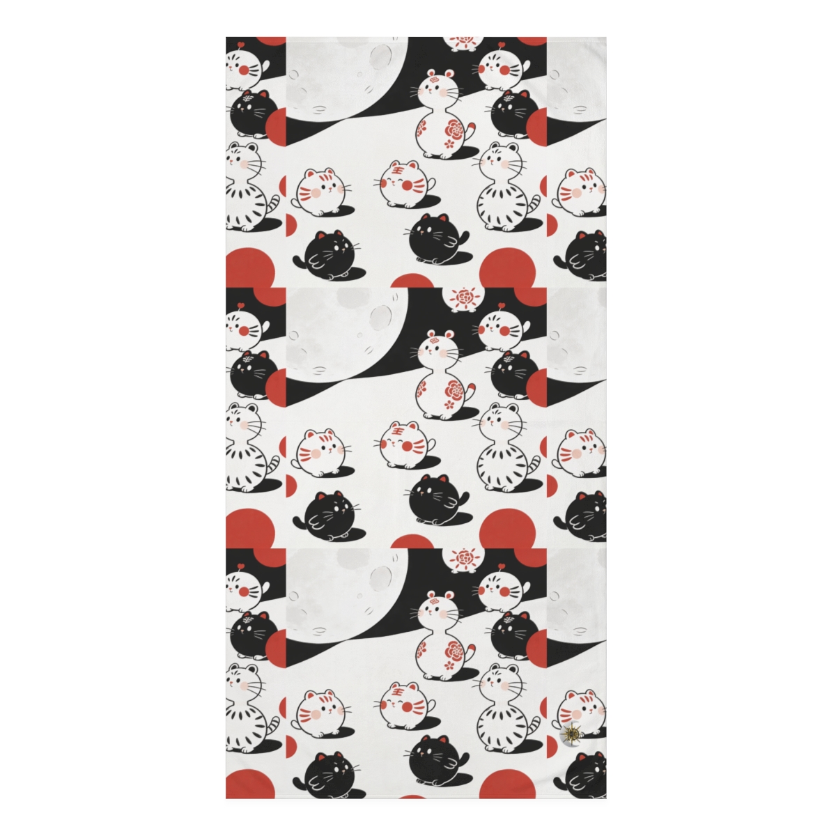 HD Moonpetal Friends Mink-Cotton Bath Towel