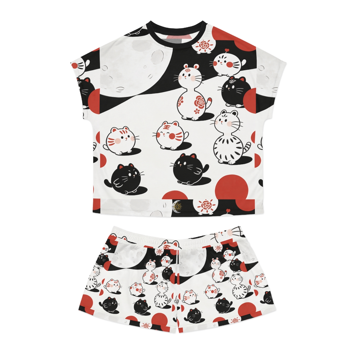HD Moonpetal Friends Women’s Short Pajama Set