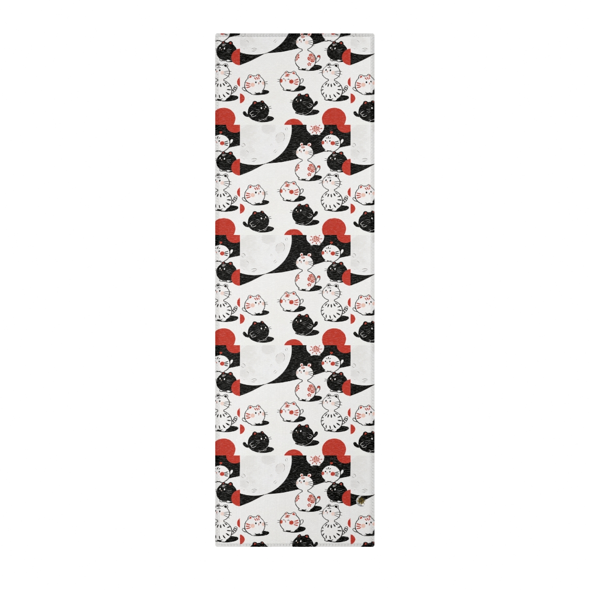 HD Moonpetal Friends Polyester Chenille Area Rug — additional view