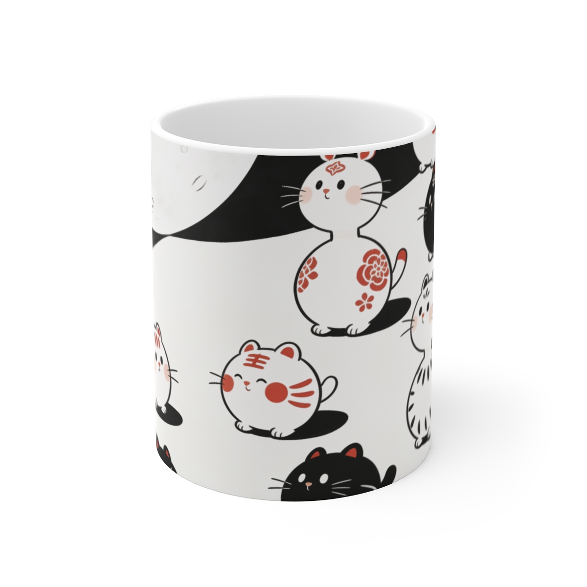 HD Moonpetal Friends Ceramic Mug 11oz