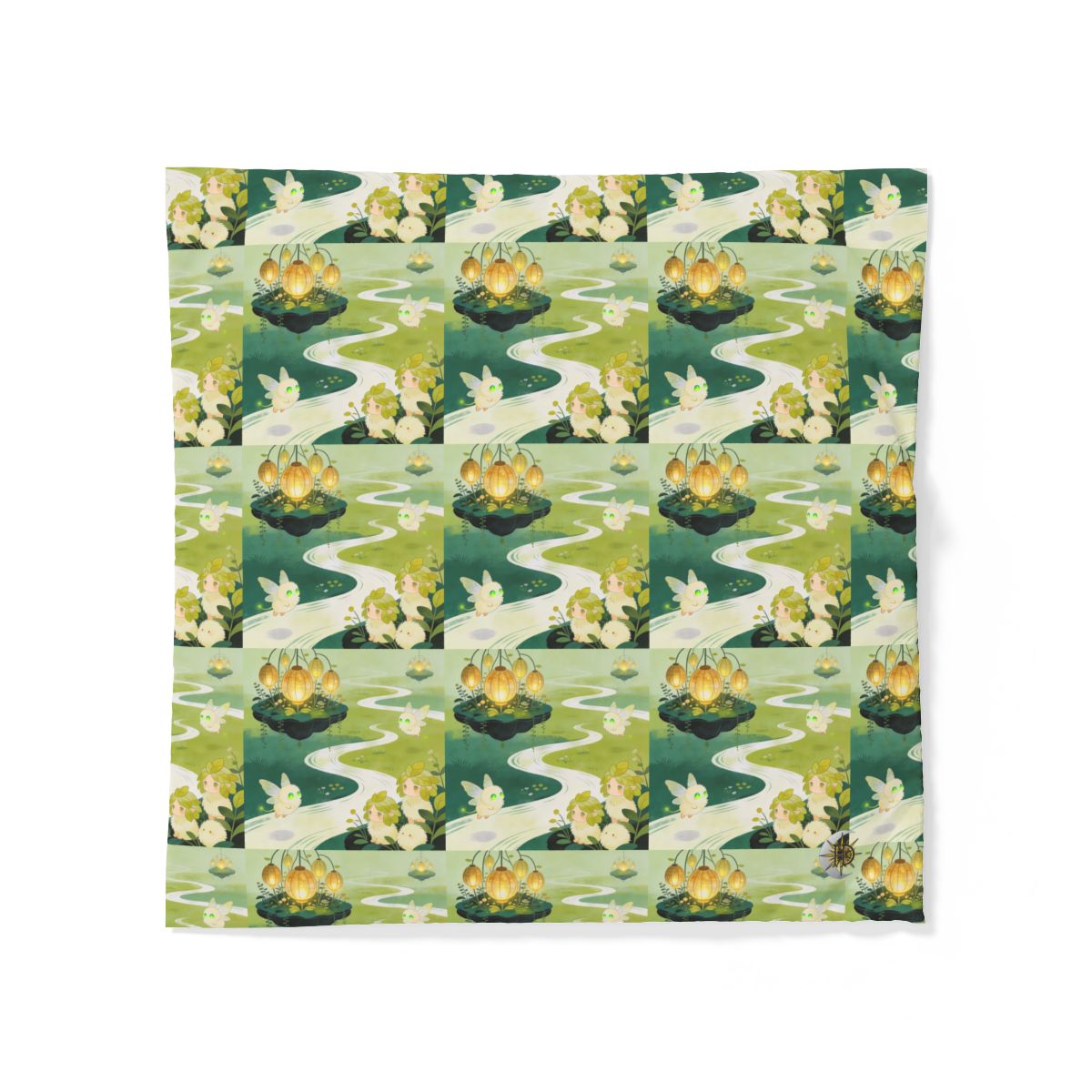 HD Lanternstream Friends 100% Cotton Duvet Cover — additional view