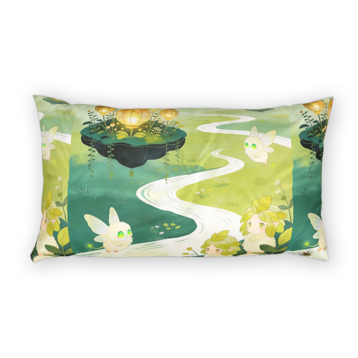 HD Lanternstream Friends 100% Cotton Pillow Sham — additional view