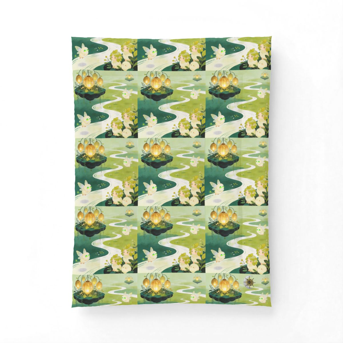 HD Lanternstream Friends Cotton-Shell Comforter — additional view