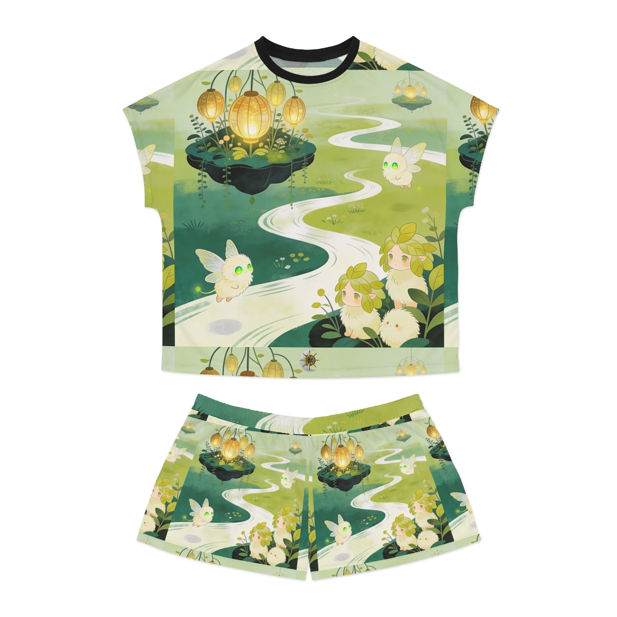 HD Lanternstream Friends Women’s Short Pajama Set