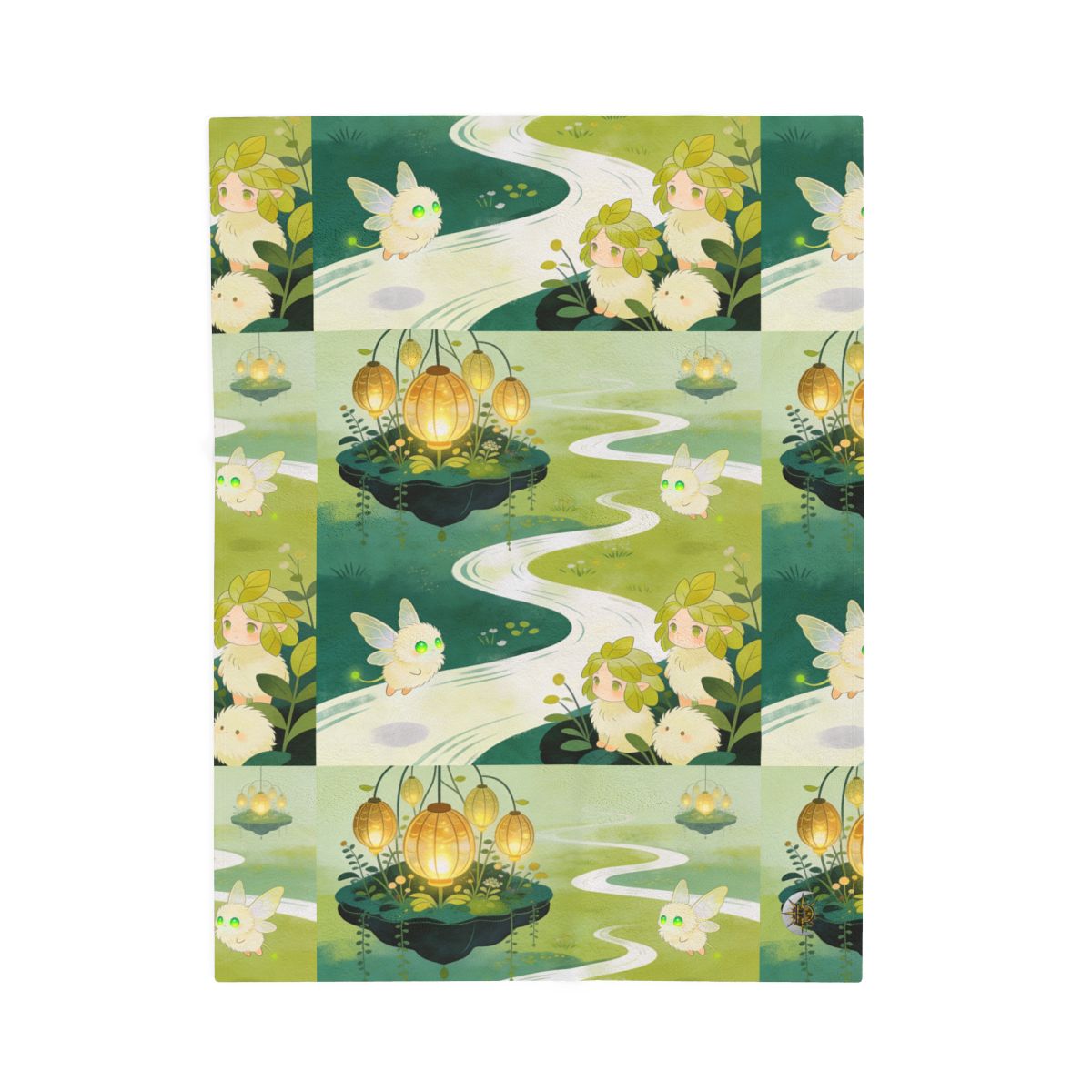 HD Lanternstream Friends Velveteen Plush Blanket