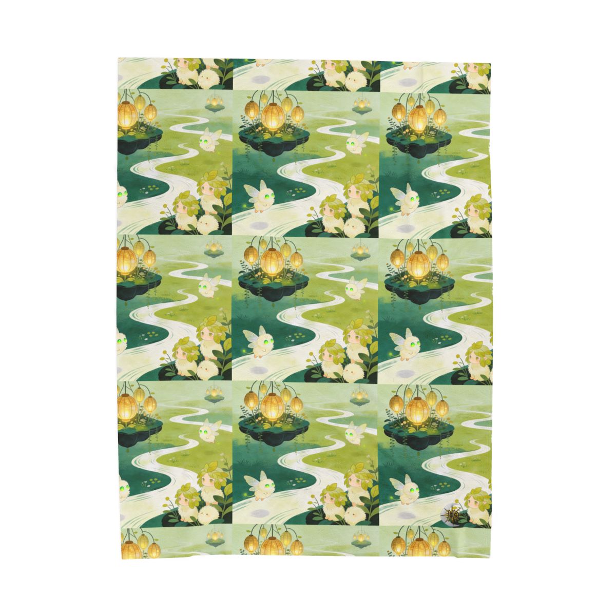 HD Lanternstream Friends Velveteen Plush Blanket — additional view