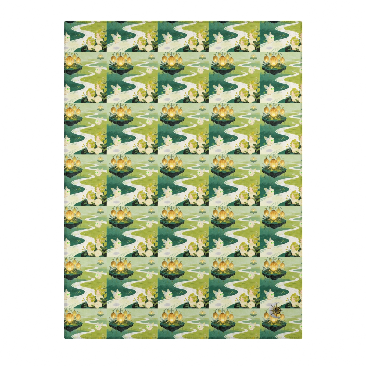HD Lanternstream Friends Polyester Chenille Area Rug — additional view
