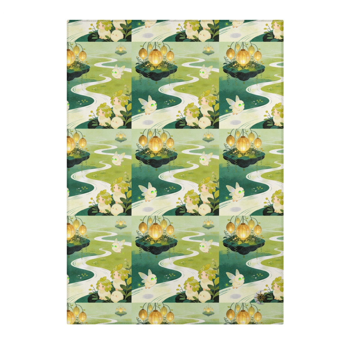 HD Lanternstream Friends Polyester Chenille Area Rug — additional view