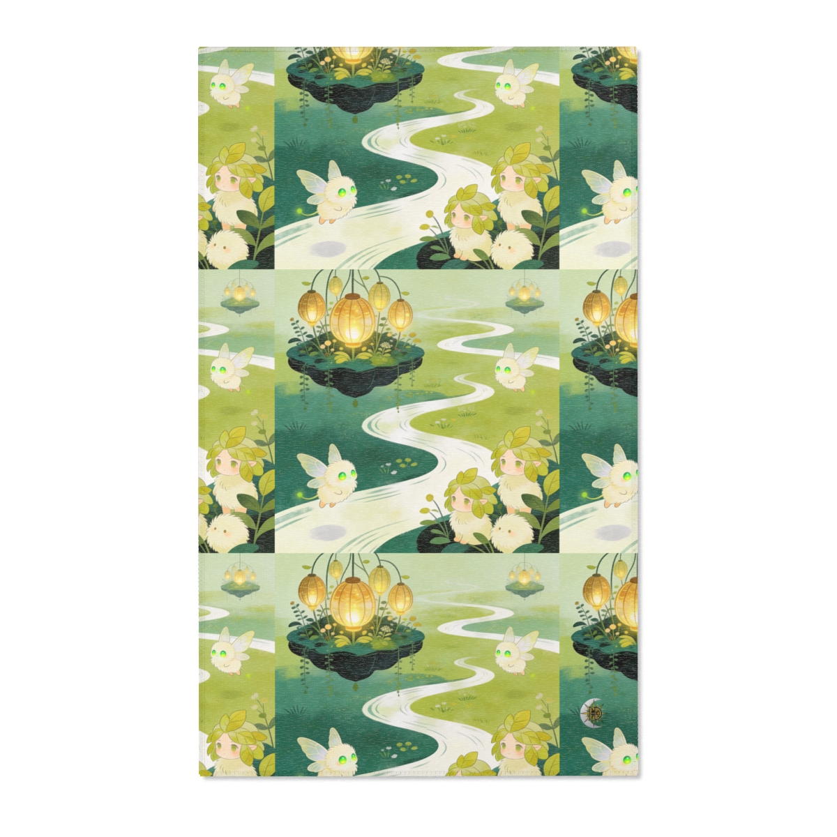 HD Lanternstream Friends Polyester Chenille Area Rug — additional view