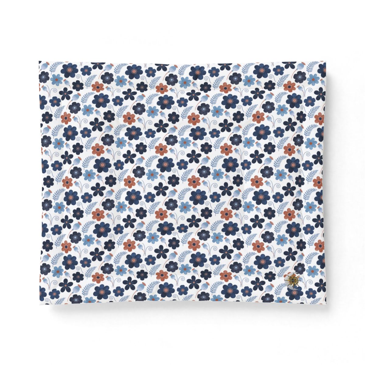 HD Midnight Meadow Florals Cotton-Shell Comforter