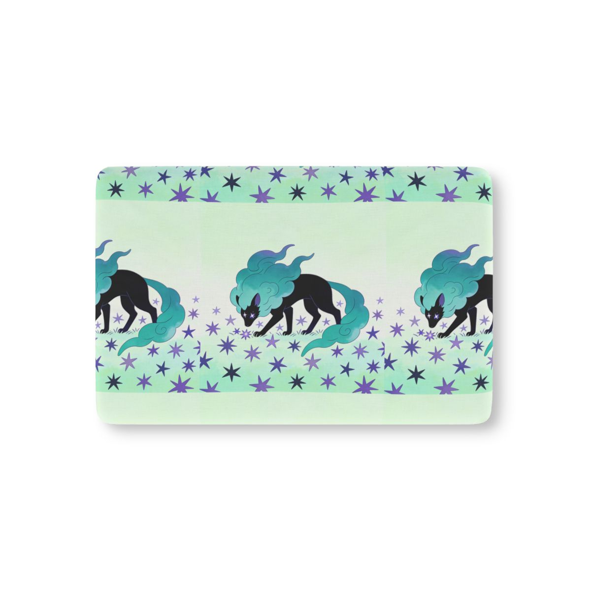HD Stardrift Wolf Fitted Crib Sheet