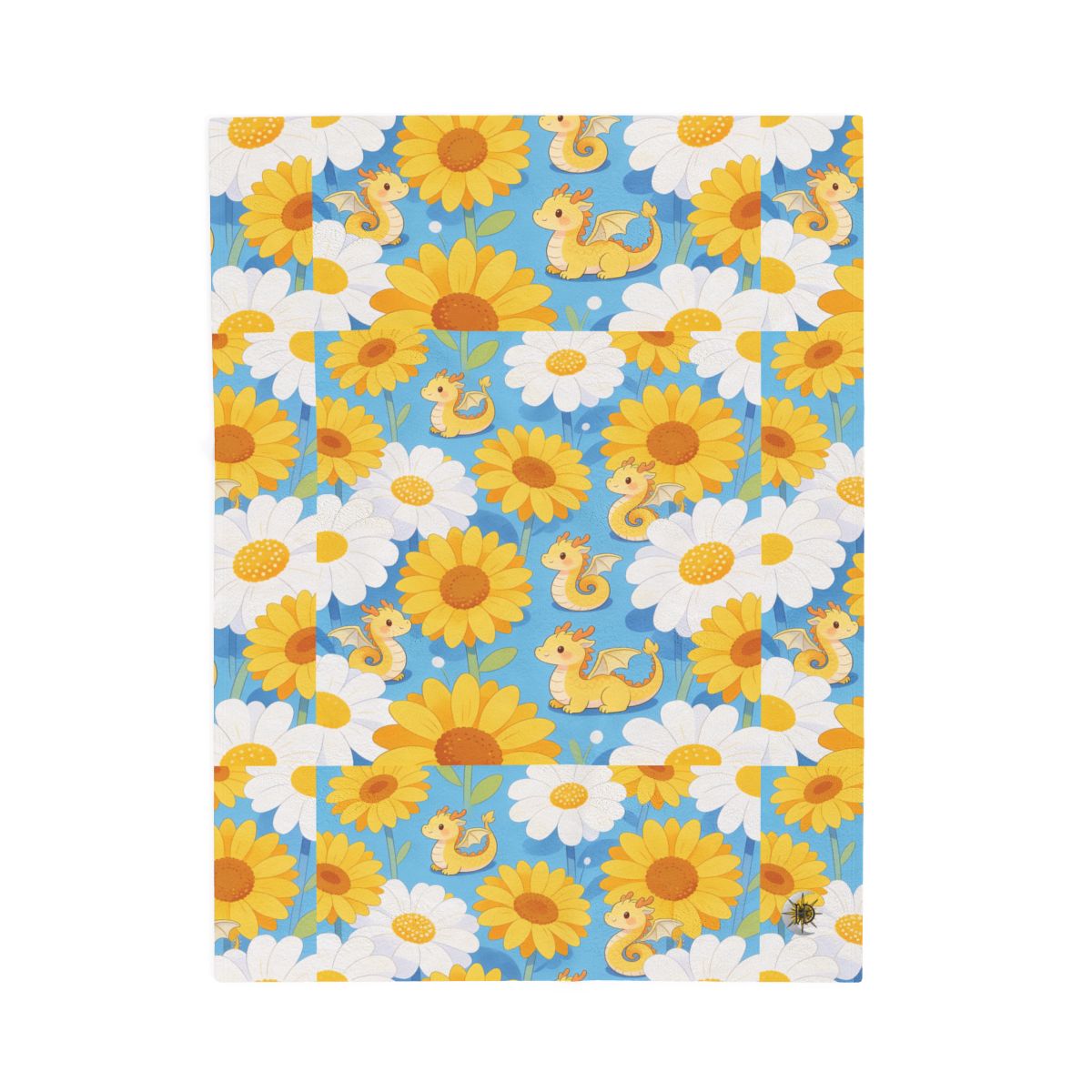 HD Sunshine Dragonlings Velveteen Plush Blanket