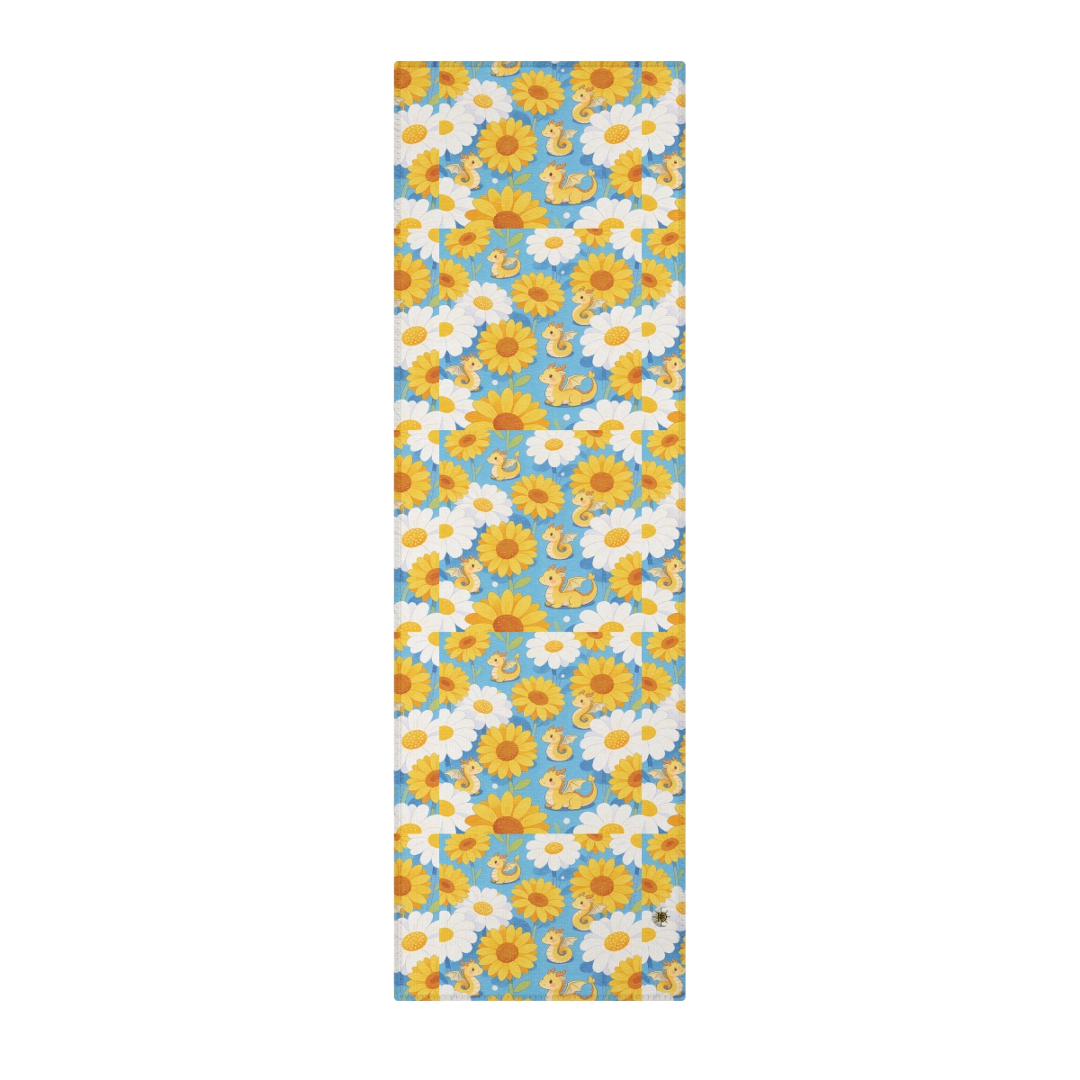 HD Sunshine Dragonlings Polyester Chenille Area Rug — additional view