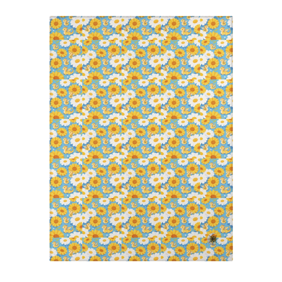 HD Sunshine Dragonlings Polyester Chenille Area Rug — additional view