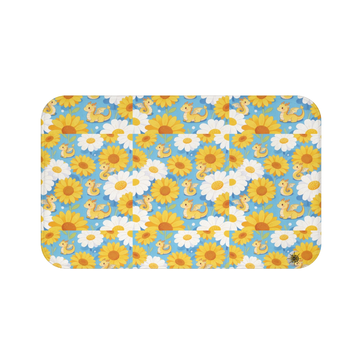 HD Sunshine Dragonlings Memory-Foam Bath Mat