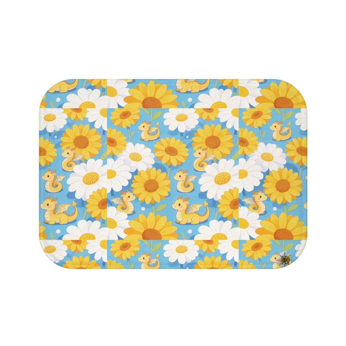 HD Sunshine Dragonlings Memory-Foam Bath Mat — additional view