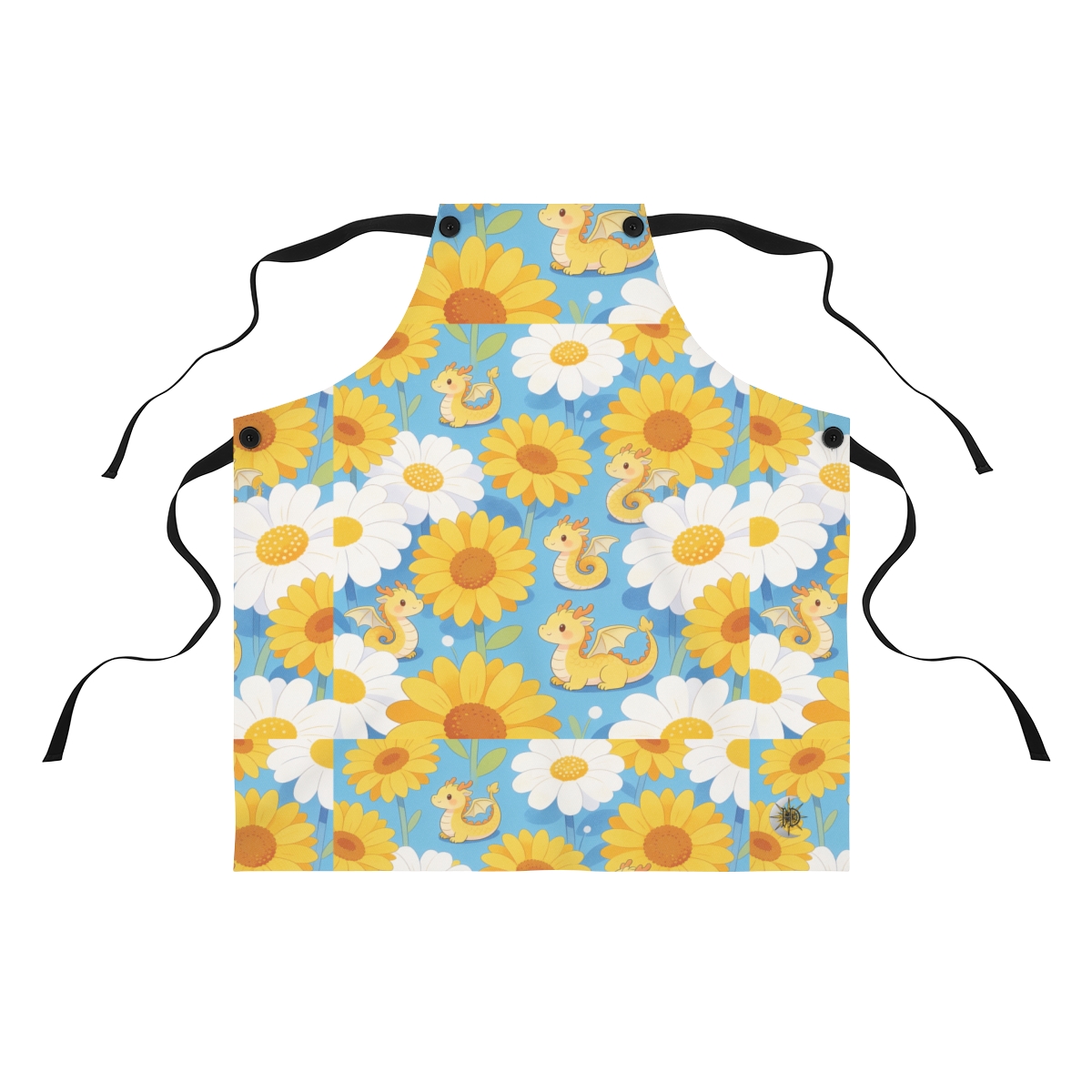 HD Sunshine Dragonlings Polyester Kitchen Apron
