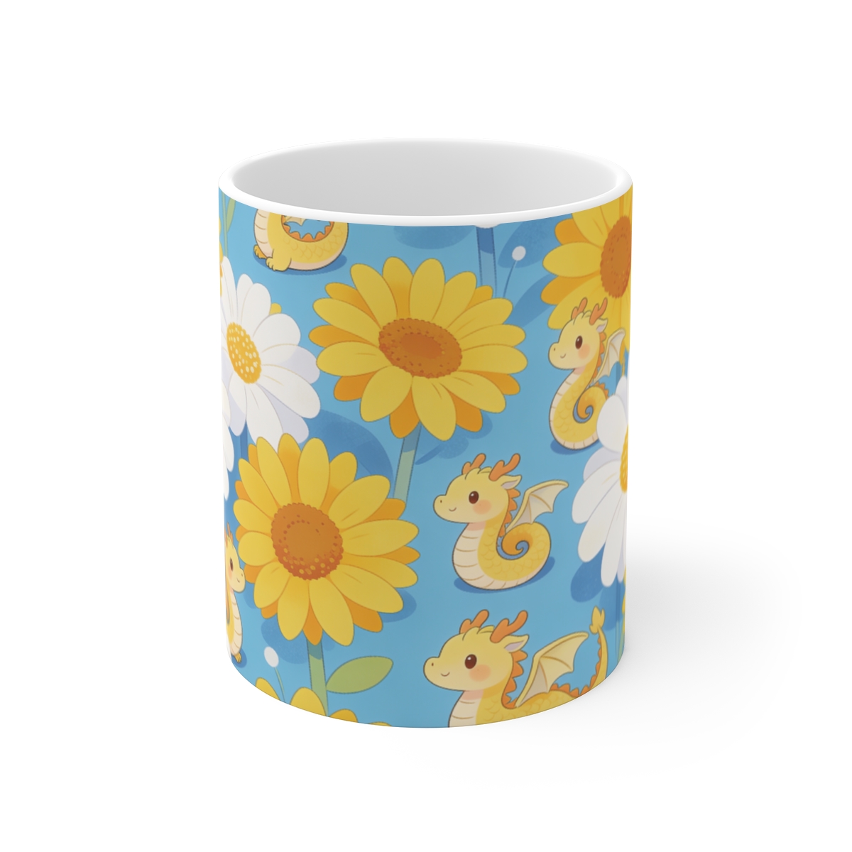 HD Sunshine Dragonlings Ceramic Mug 11oz