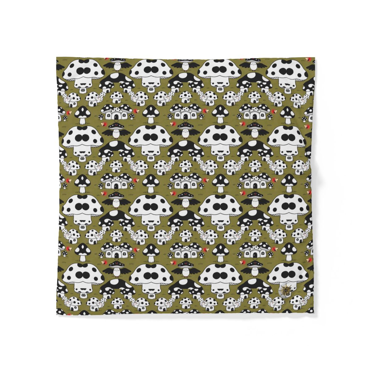 HD Polkadot Hollow 100% Cotton Duvet Cover — additional view