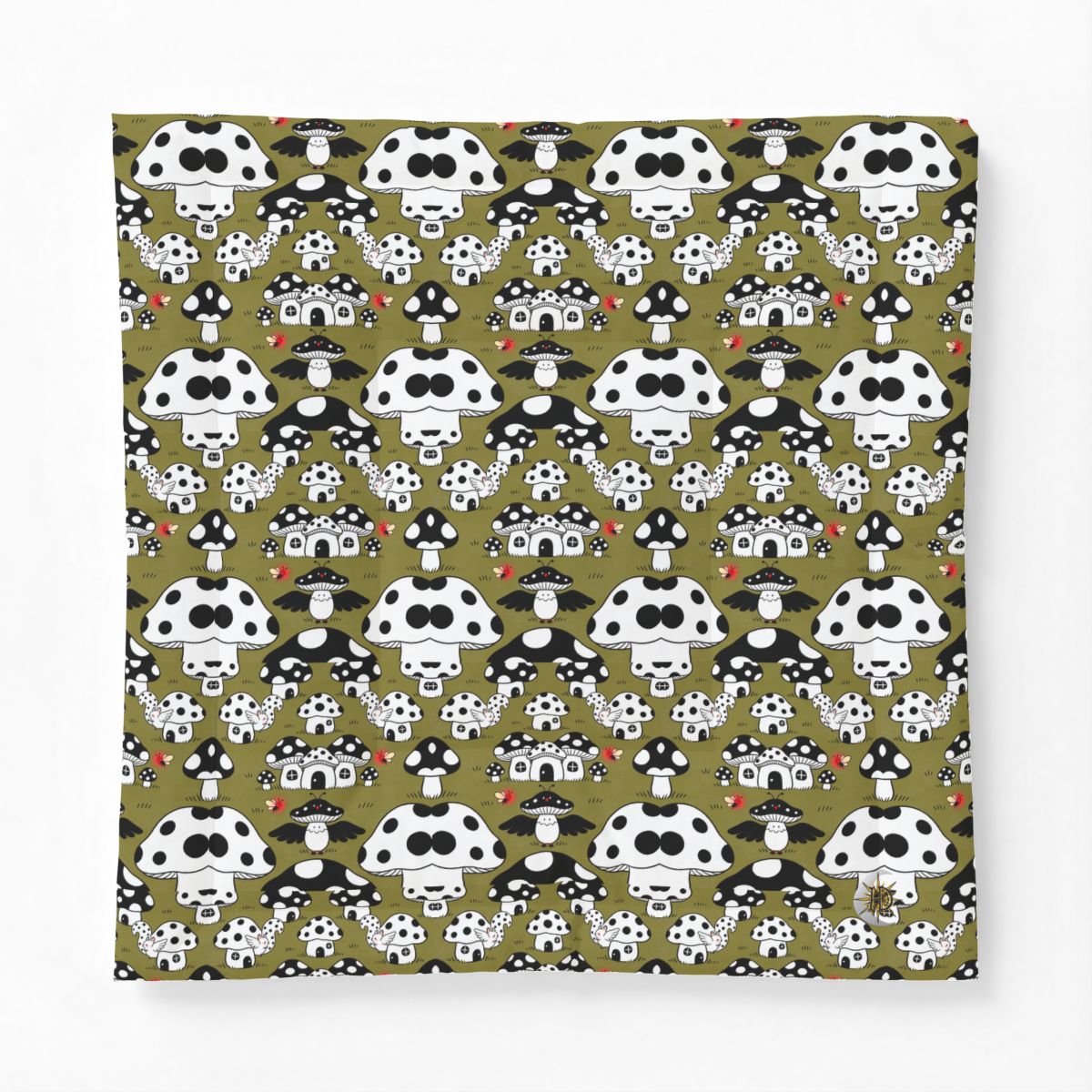 HD Polkadot Hollow Cotton-Shell Comforter — additional view