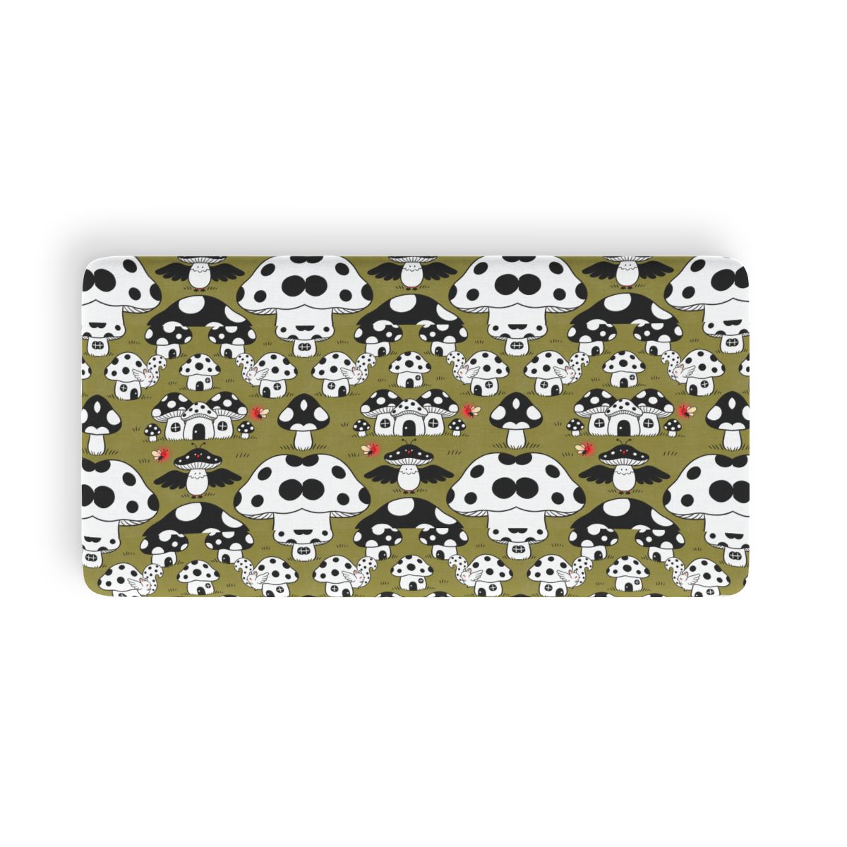 HD Polkadot Hollow Twin Jersey Fitted Sheet