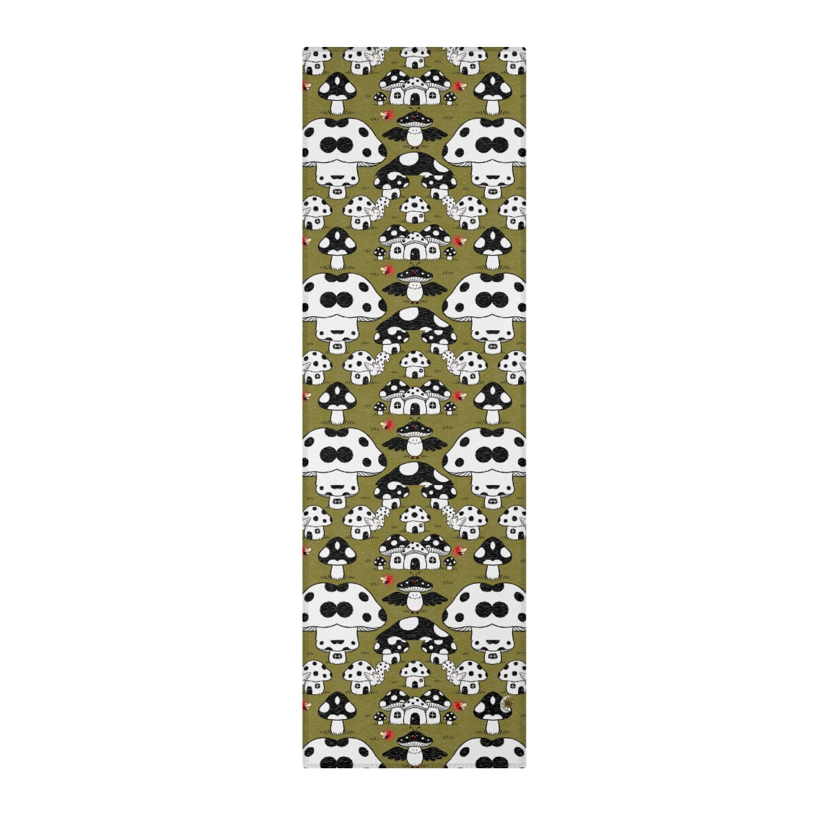 HD Polkadot Hollow Polyester Chenille Area Rug — additional view