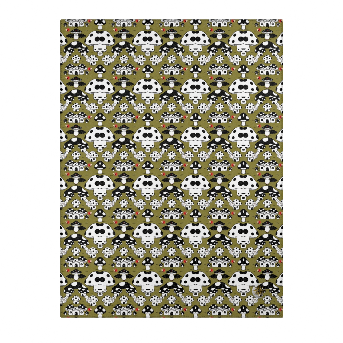 HD Polkadot Hollow Polyester Chenille Area Rug — additional view