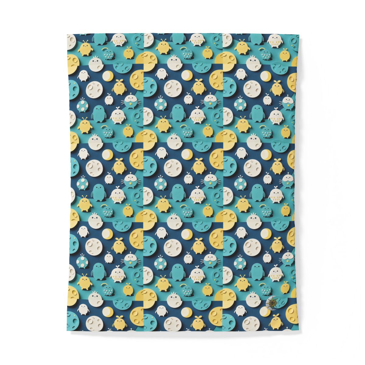 HD Moonbutton Friends 100% Cotton Duvet Cover
