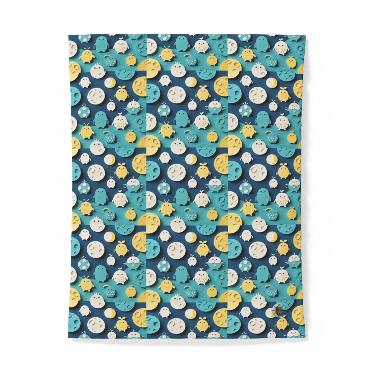 HD Moonbutton Friends 100% Cotton Duvet Cover — additional view