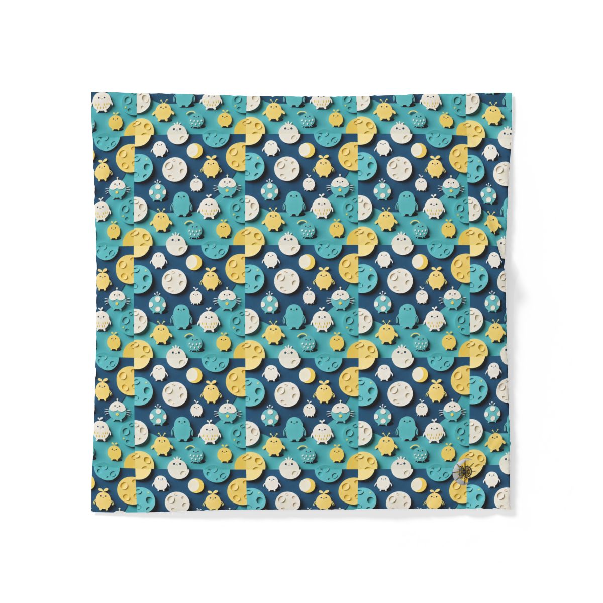 HD Moonbutton Friends 100% Cotton Duvet Cover — additional view
