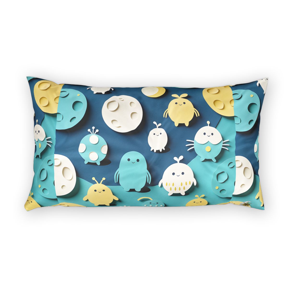 HD Moonbutton Friends 100% Cotton Pillow Sham — additional view