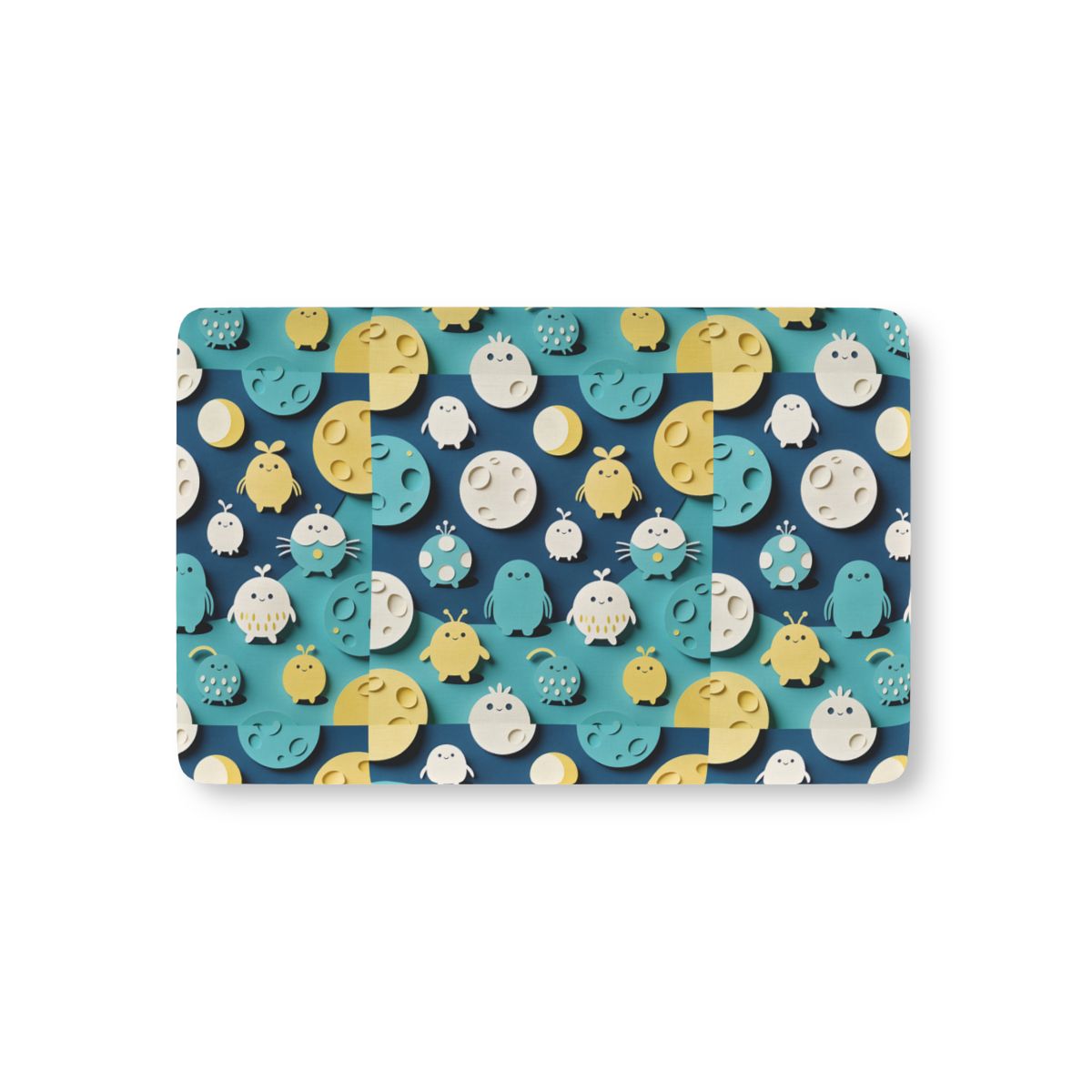 HD Moonbutton Friends Fitted Crib Sheet