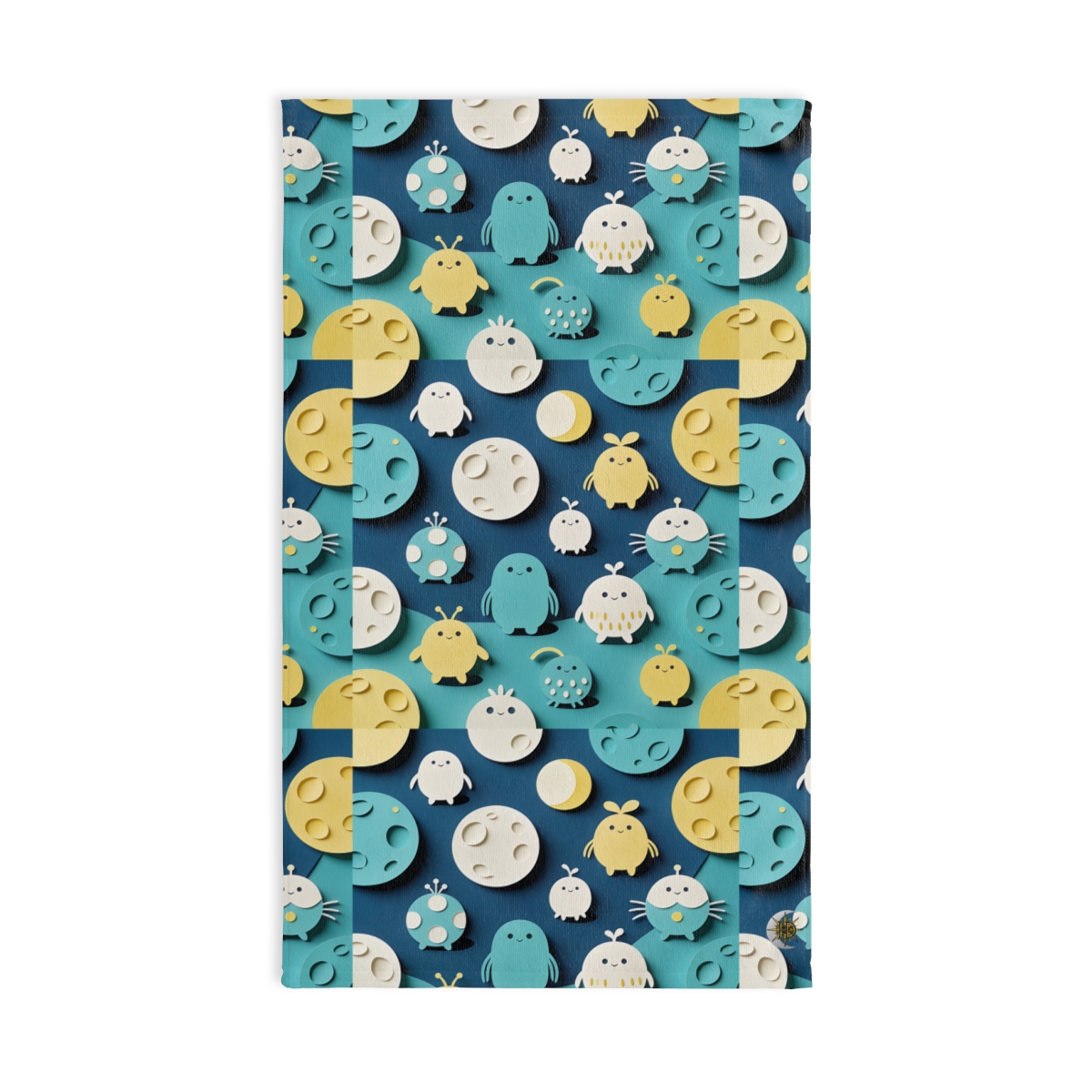 HD Moonbutton Friends Printed Hand Towel