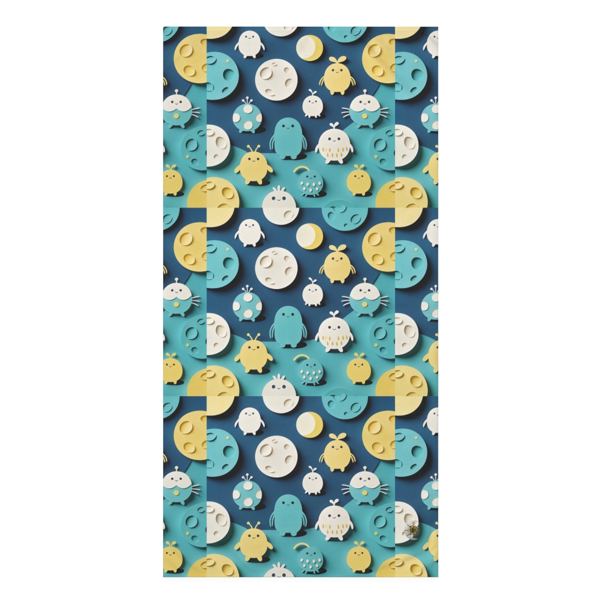 HD Moonbutton Friends Mink-Cotton Bath Towel