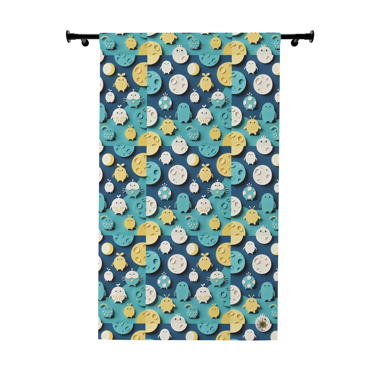HD Moonbutton Friends Blackout Window Curtain Panel