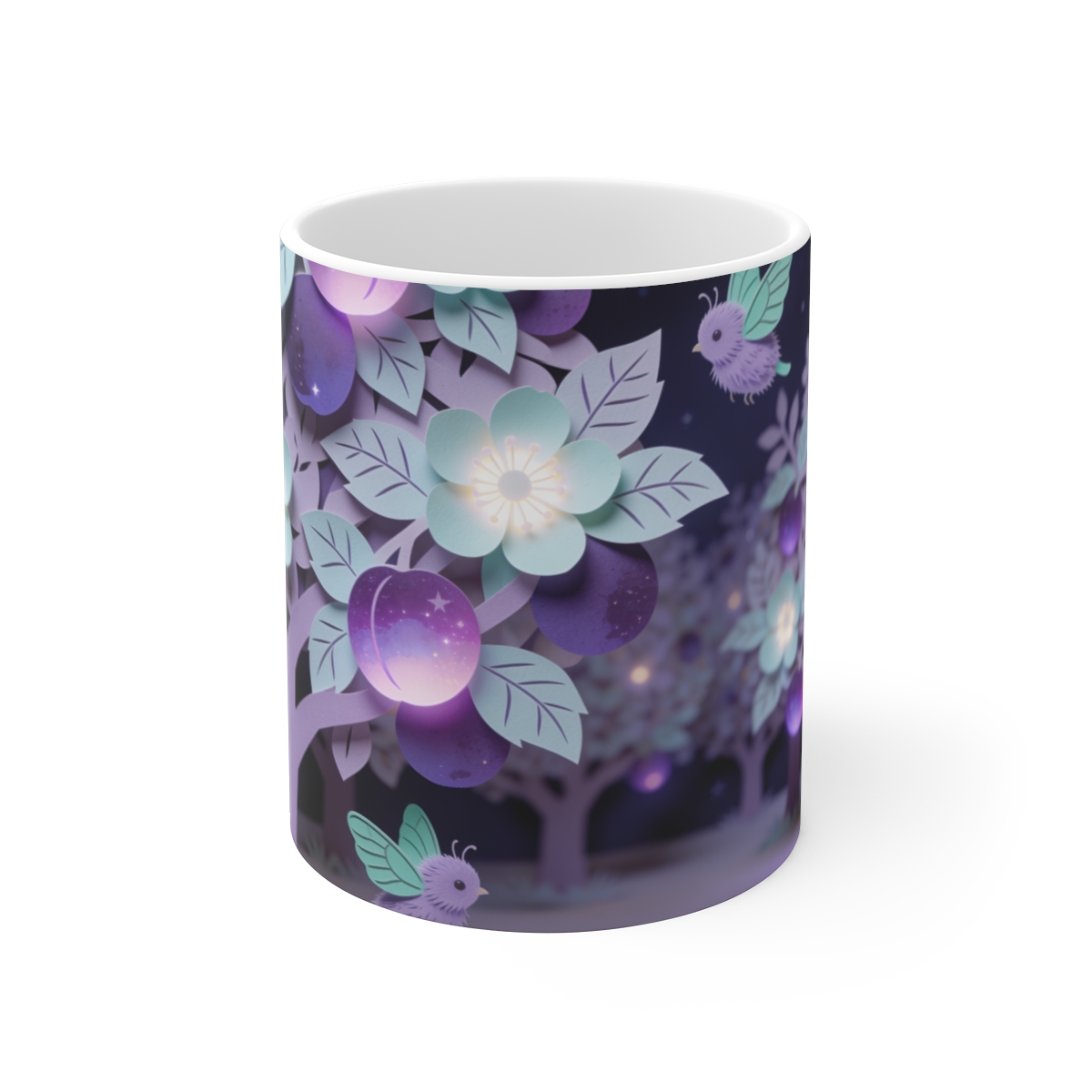 HD Violet Orchard Sprites Ceramic Mug 11oz