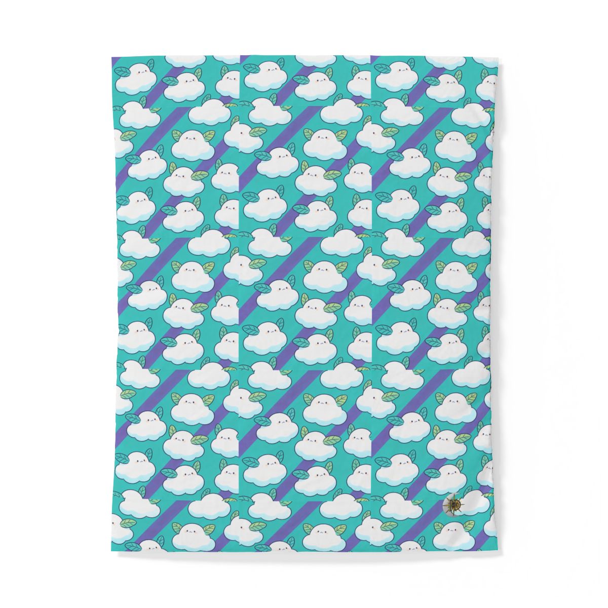 HD Azure Leafclouds 100% Cotton Duvet Cover