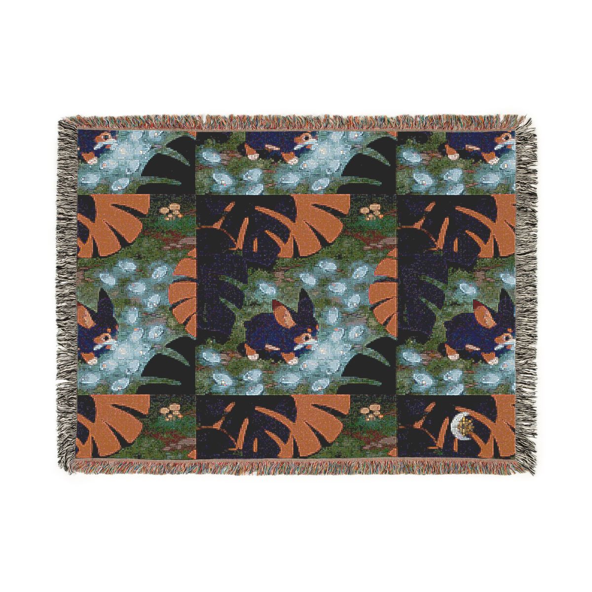 HD Bluegem Explorer 100% Cotton Woven Blanket — additional view