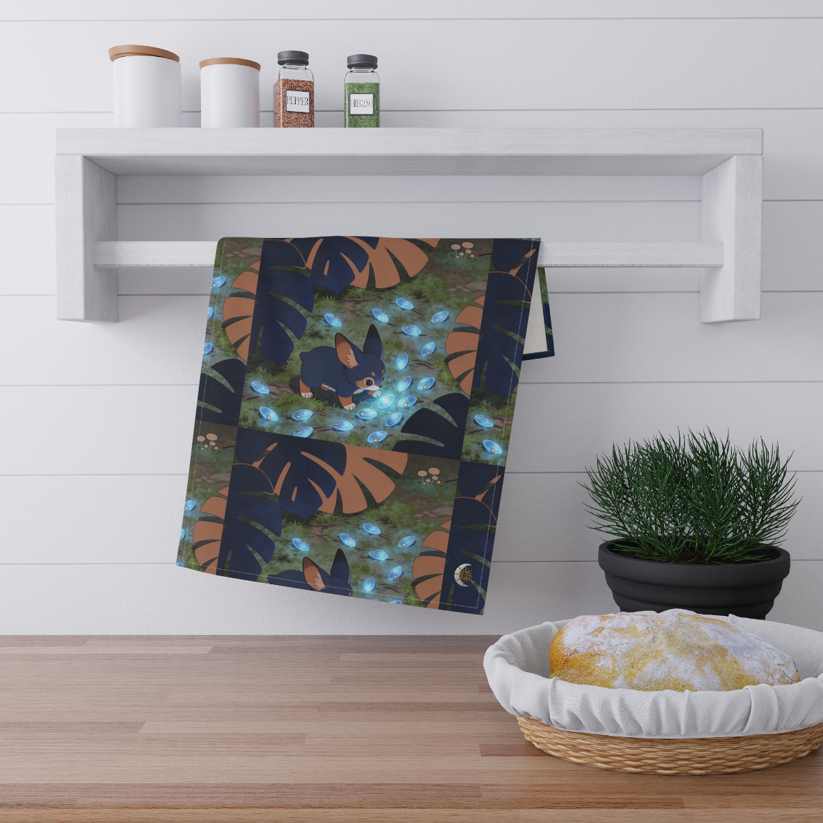 HD Bluegem Explorer 100% Cotton Twill Tea Towel