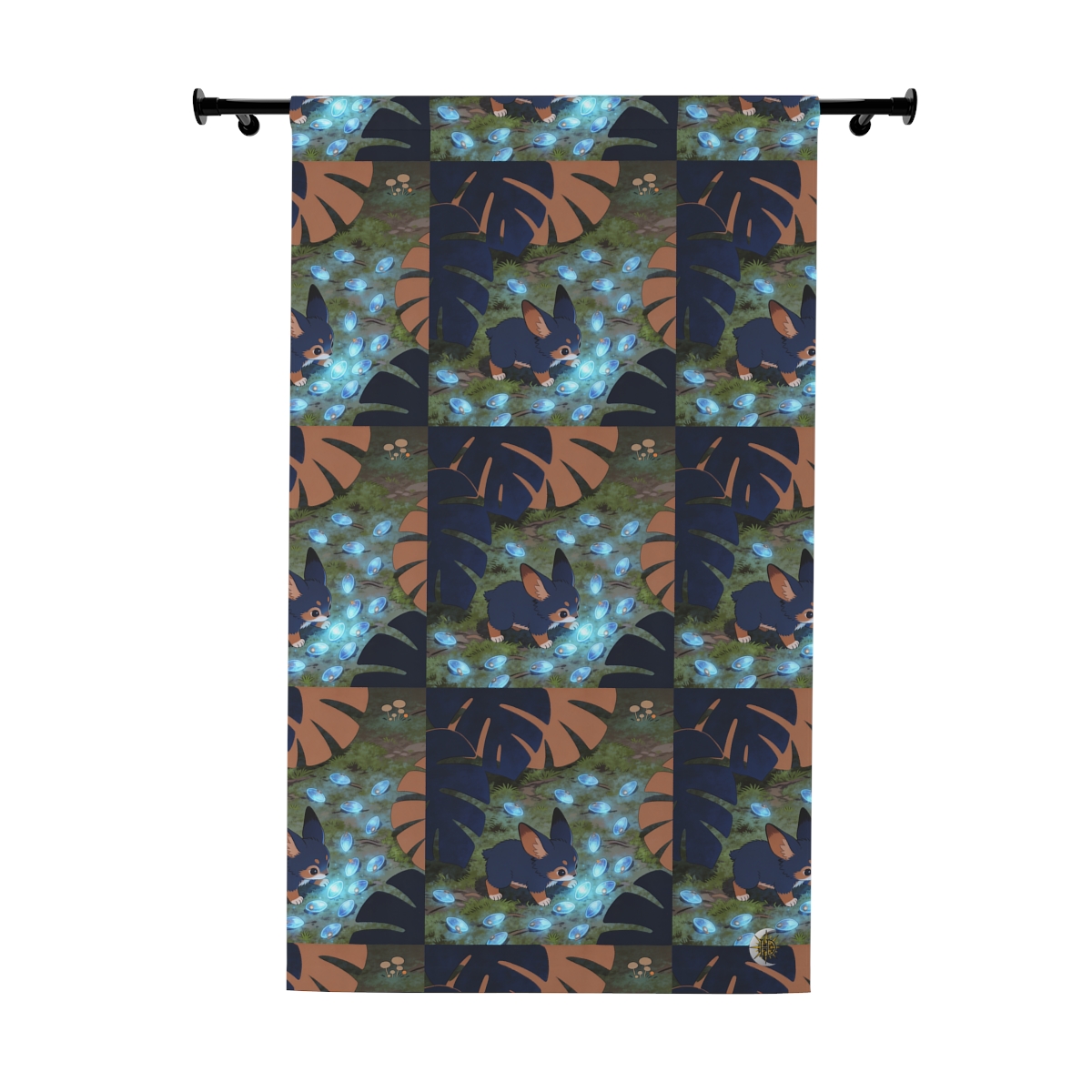 HD Bluegem Explorer Blackout Window Curtain Panel