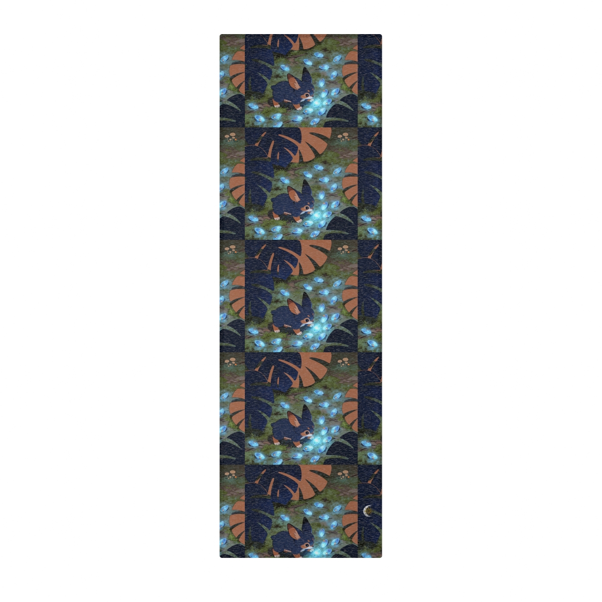 HD Bluegem Explorer Polyester Chenille Area Rug — additional view