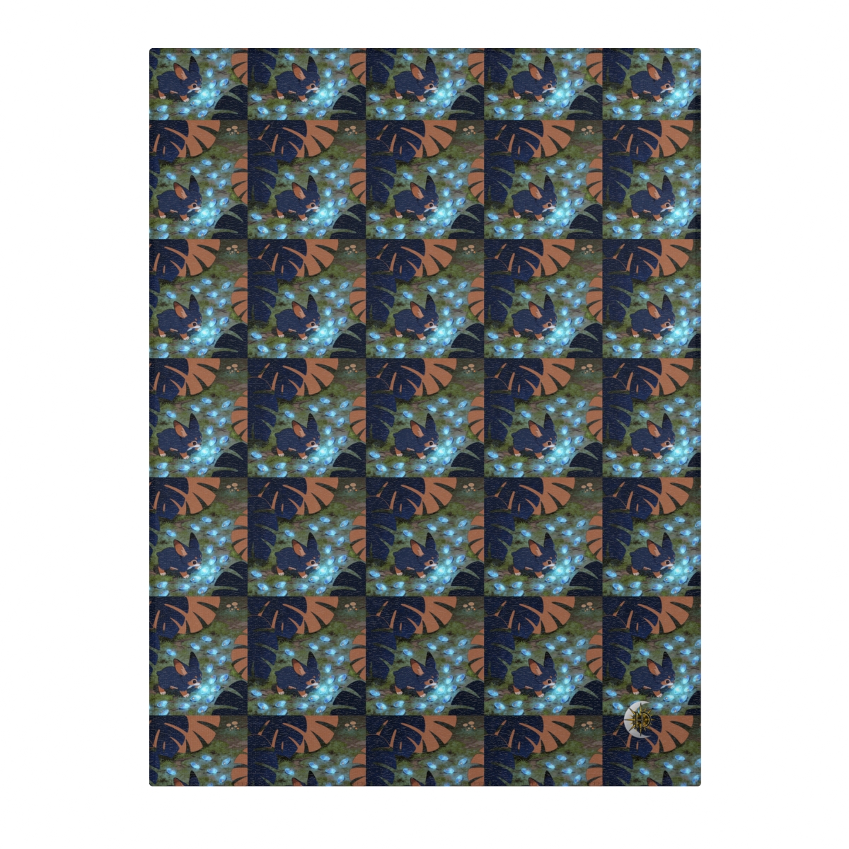 HD Bluegem Explorer Polyester Chenille Area Rug — additional view