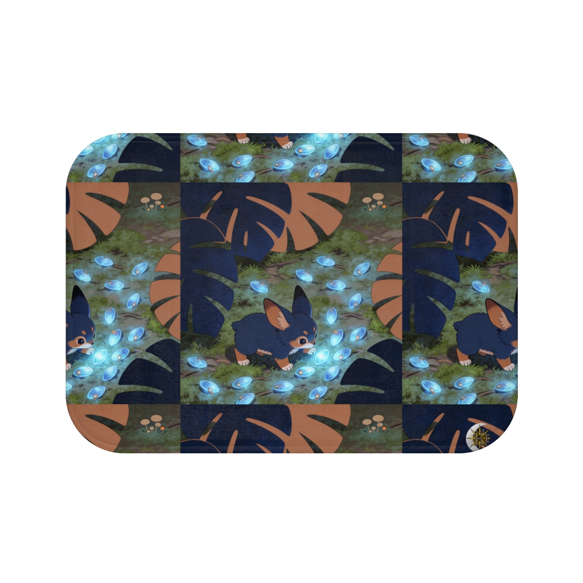 HD Bluegem Explorer Memory-Foam Bath Mat — additional view