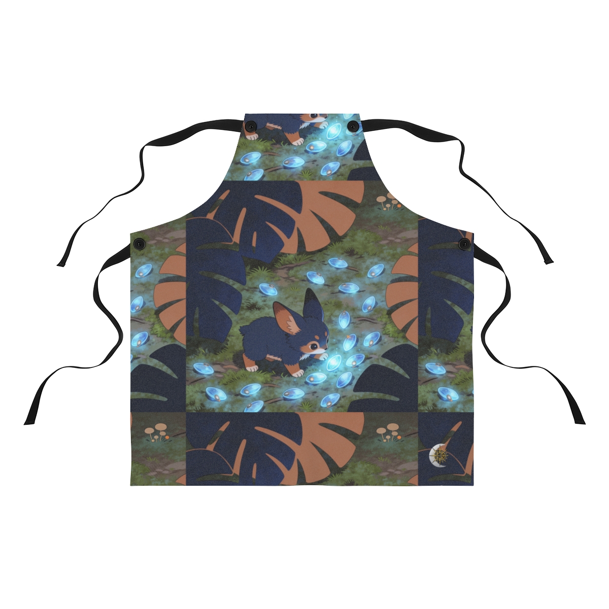 HD Bluegem Explorer Polyester Kitchen Apron